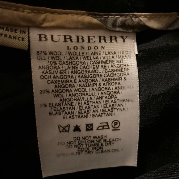 Burberry High Waisted Trouser Sz. 8 - Picture 4 of 7